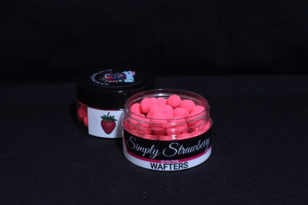 simply strawberry wafters, quality uk fishing bait, online store